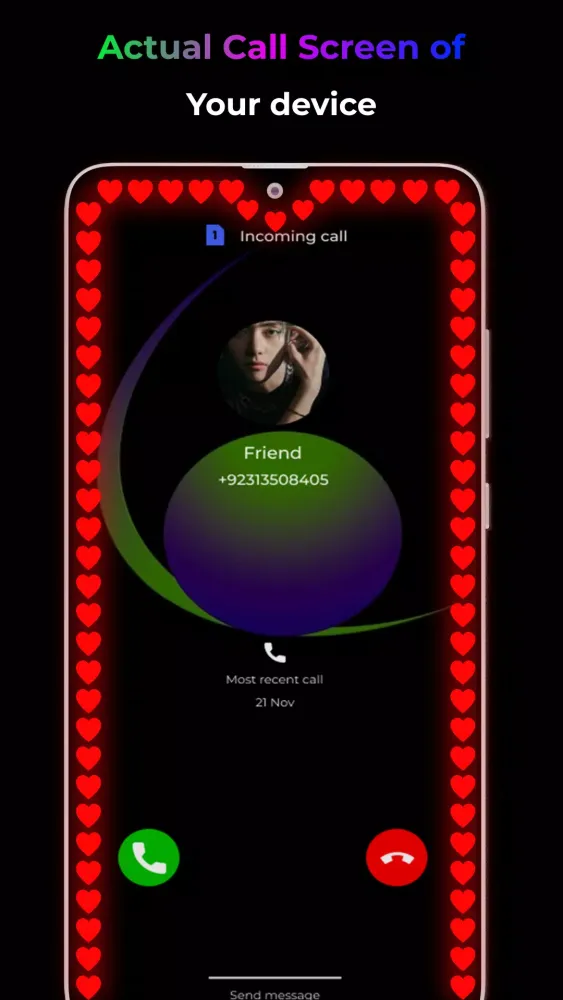 Capturas de pantalla de Edge Lighting