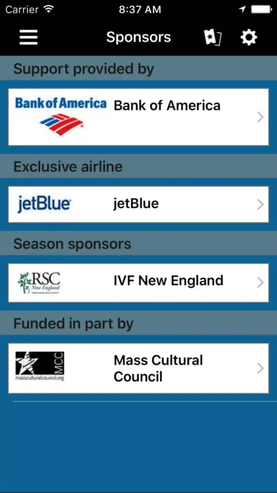 Capturas de pantalla de Boston Gay Men's Chorus