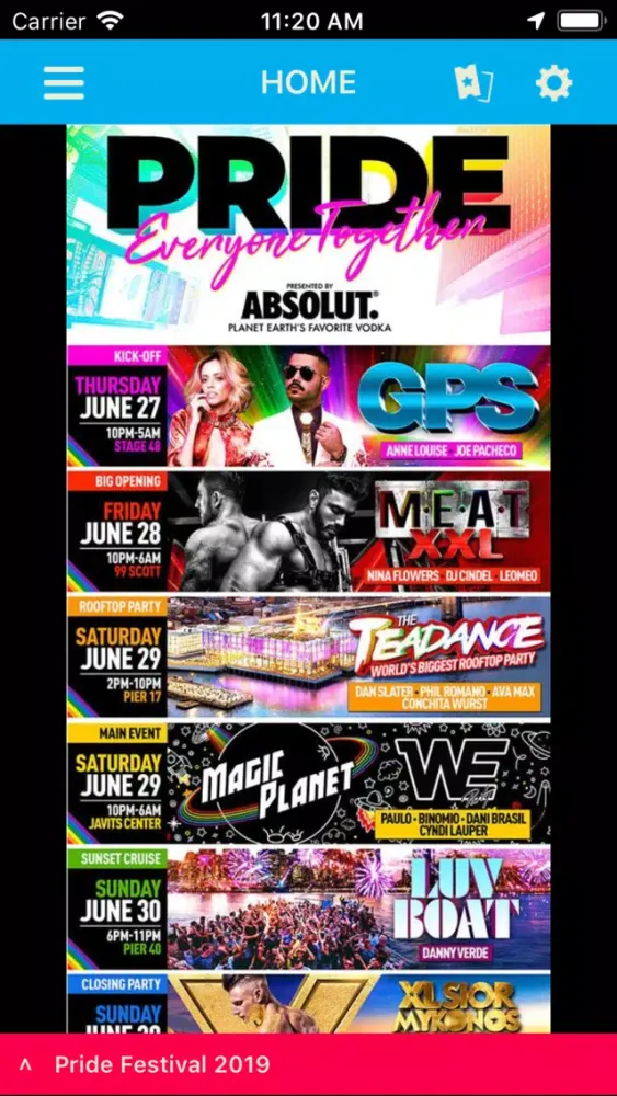 Скриншоты Pride Festival NYC