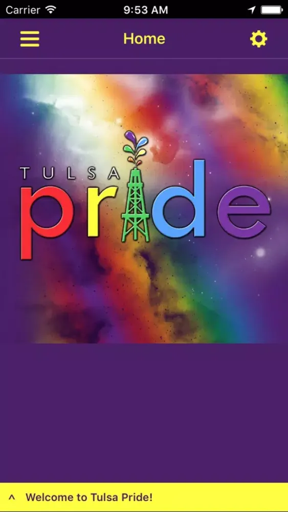 Zrzuty ekranu Tulsa Pride