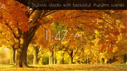 Autumn Clock HD Screenshots