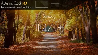 Autumn Clock HD Screenshots