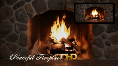 Peaceful Fireplace HD应用截图