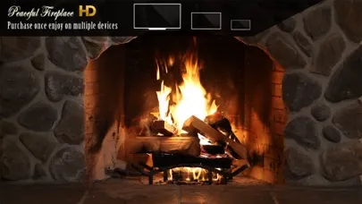 Peaceful Fireplace HD应用截图