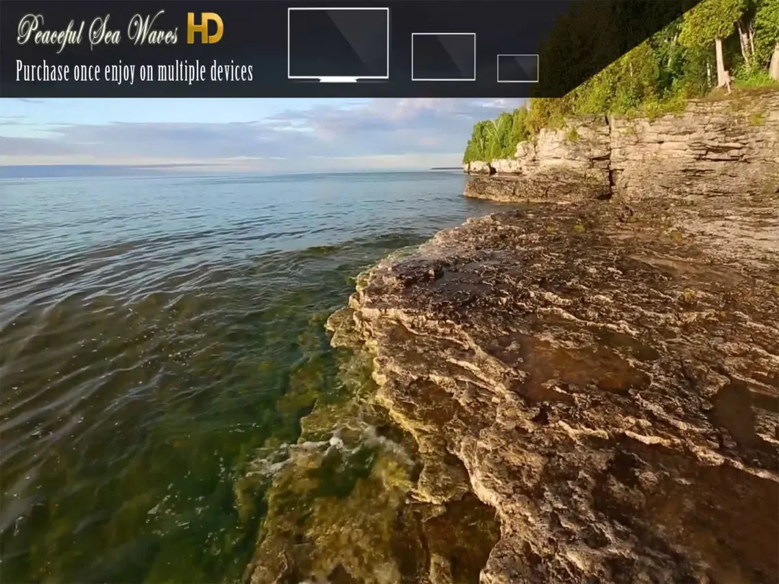 Скриншоты Peaceful Sea Waves HD iPad 