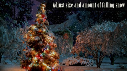 Captures d'écran de Peaceful Snowfall HD