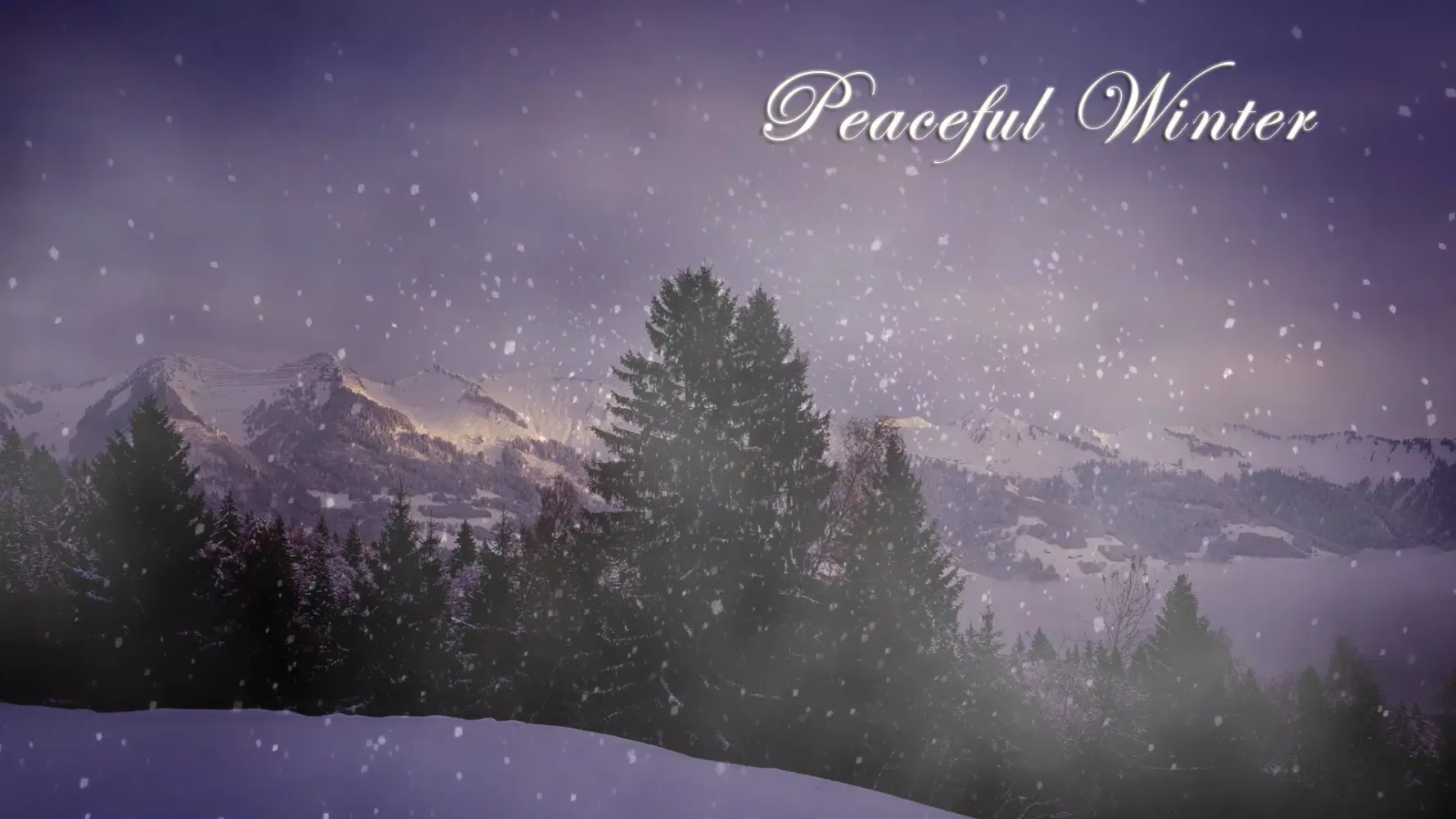 Ảnh chụp màn hình của Peaceful Winter