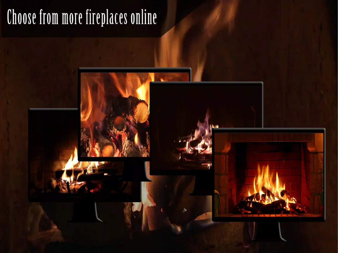 Magical Fireplace HD iPad  スクリーンショット