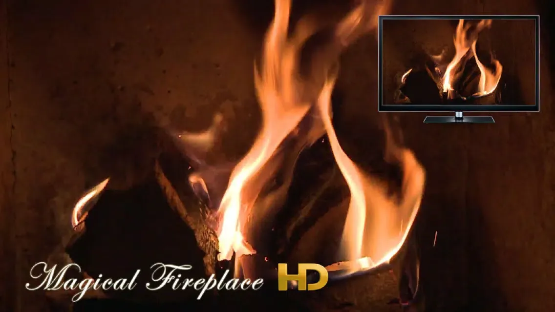 Captures d'écran de Magical Fireplace HD