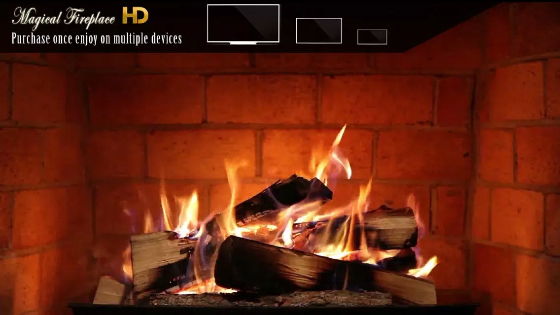 Magical Fireplace HD スクリーンショット