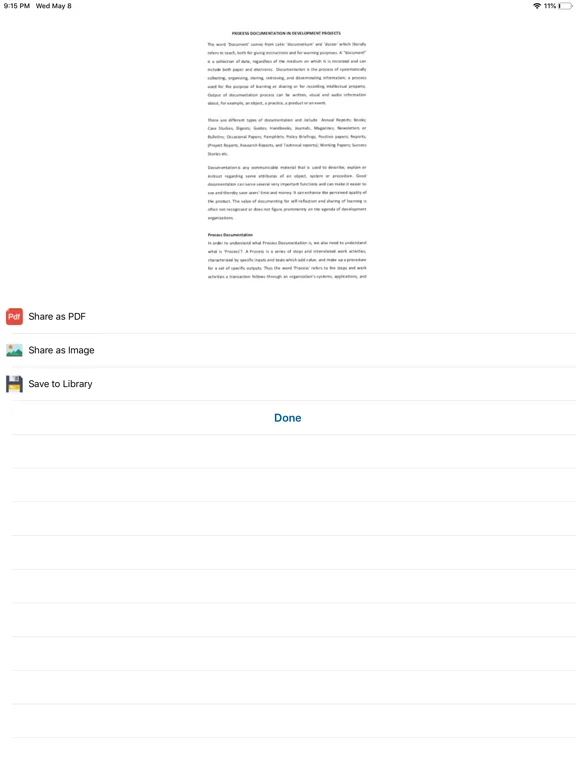 Скриншоты Convert JPEG to PDF & Scanner iPad 