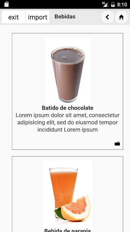 Screenshot di Catalog Maker