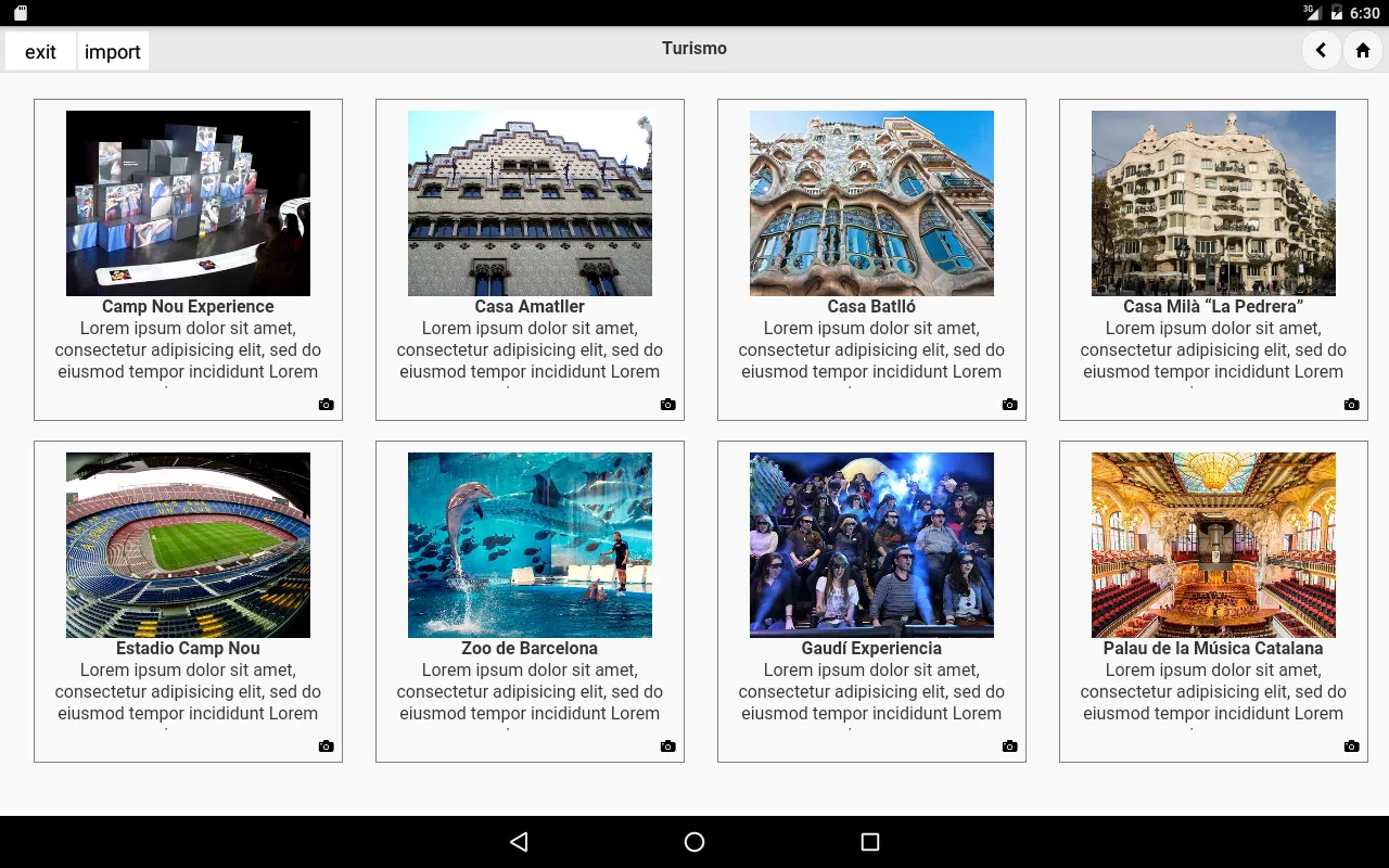 Screenshot di Catalog Maker
