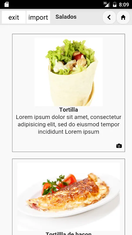 Screenshot di Catalog Maker