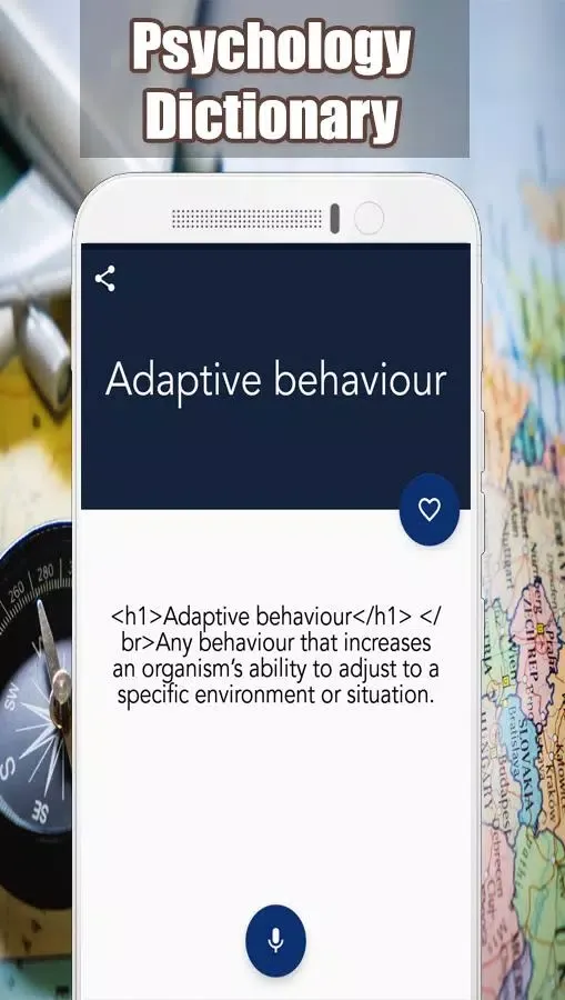 Captures d'écran de Psychology Dictionary