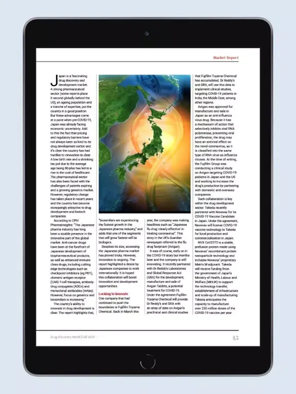 Drug Discovery World (DDW) iPad  سکرین شاٹس