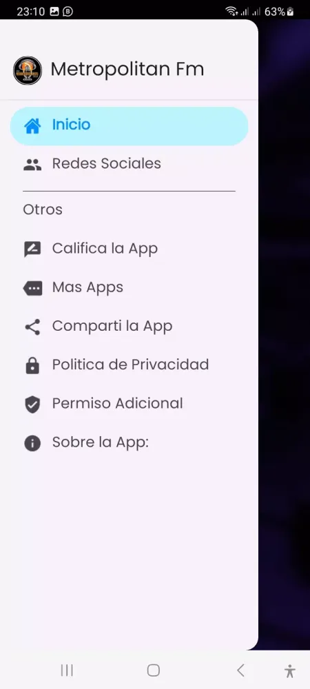 Metropolitan Fm 88.5 Screenshots