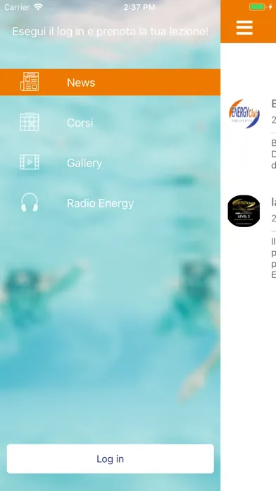 Energy Club スクリーンショット