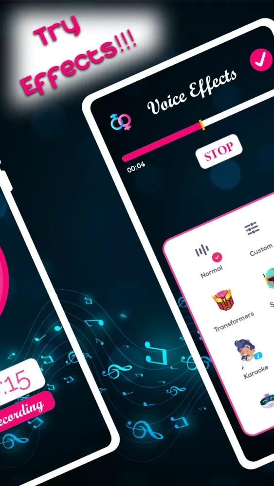 Voice Changer, Recorder Editor应用截图