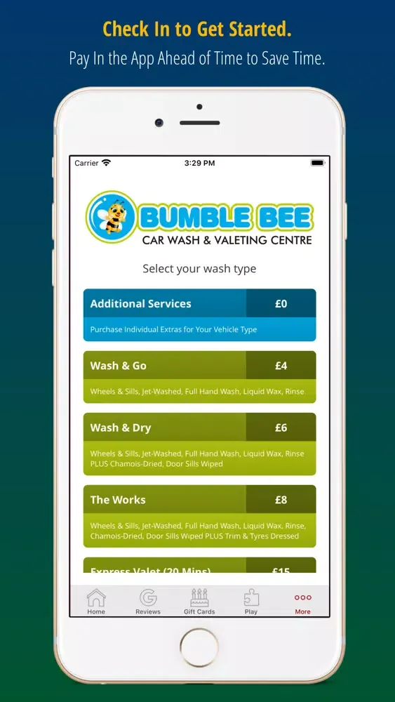 Bumble Bee Car Wash & Valeting Screenshots