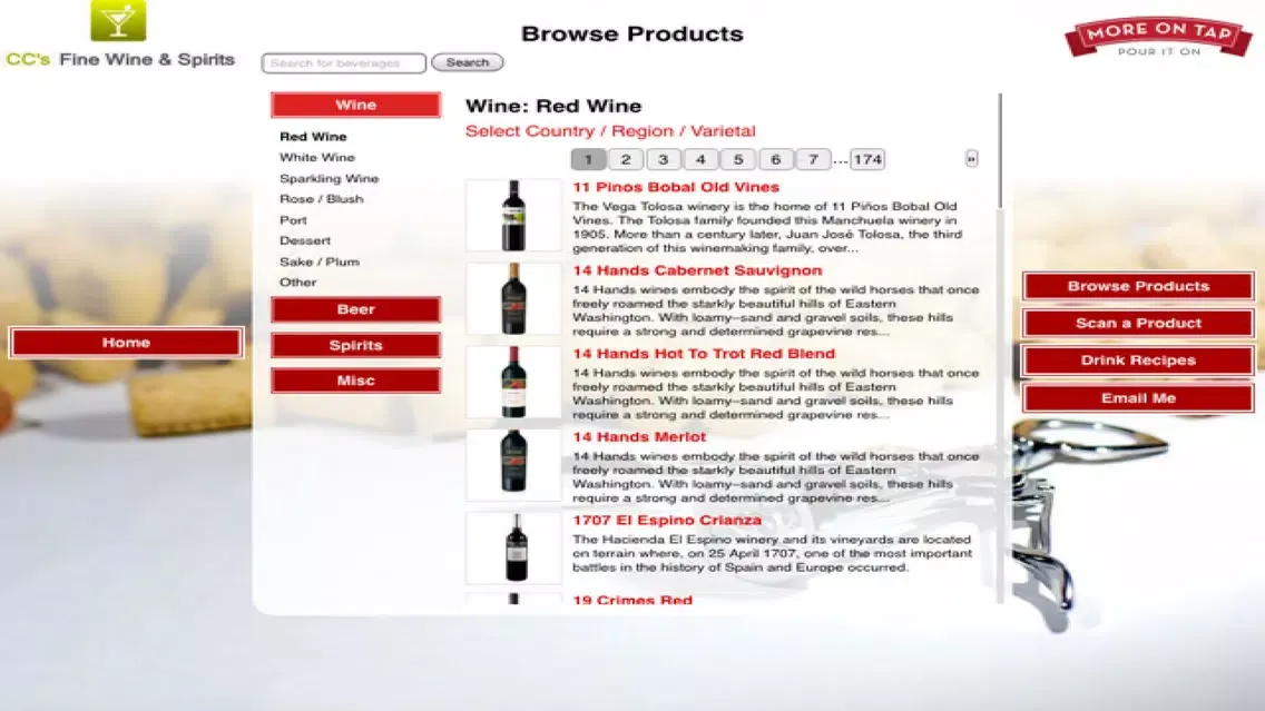 CC's Fine Wine & Spirits Screenshots