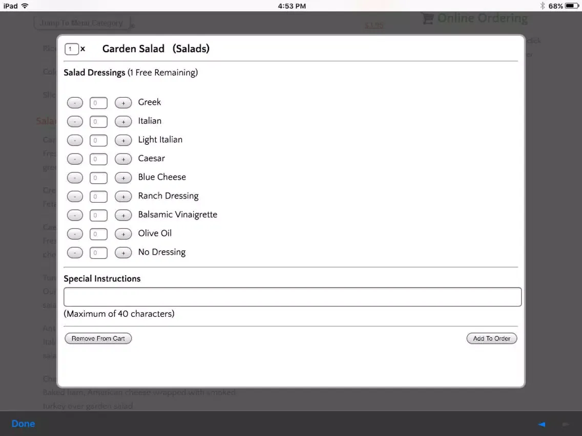 Cristo's Pizzeria iPad  Ekran Görüntüleri