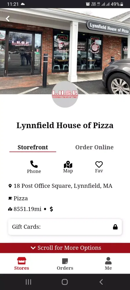 Lynnfield House of Pizza Screenshots