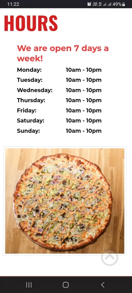 Lynnfield House of Pizza Screenshots