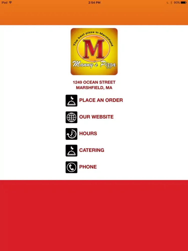 Manny's Pizza iPad  سکرین شاٹس