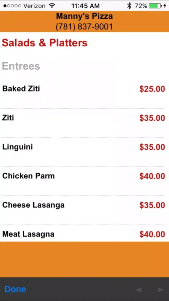 Manny's Pizza سکرین شاٹس