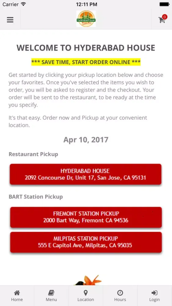 Скриншоты Hyderabad House San Jose