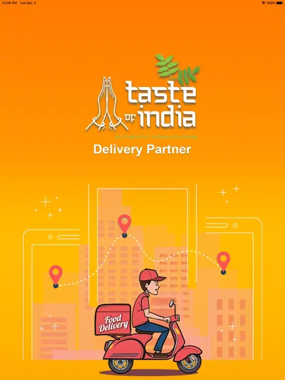 Edios TOI Delivery Partner iPad  سکرین شاٹس