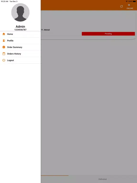 Edios TOI Delivery Partner iPad  سکرین شاٹس