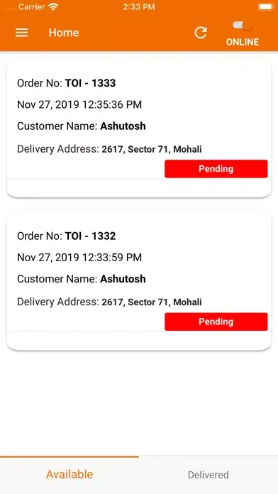 Edios TOI Delivery Partner سکرین شاٹس