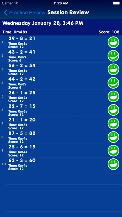 ภาพหน้าจอของ EG Classroom Arithmetic