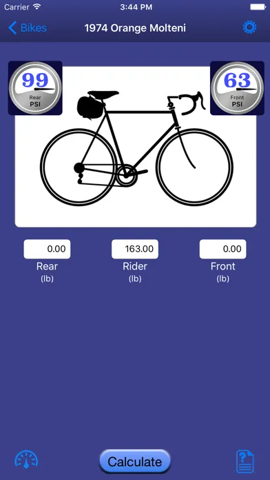 Bicycle Tire Pressure Ekran Görüntüleri