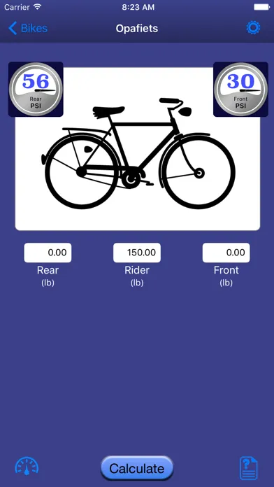 Bicycle Tire Pressure Ekran Görüntüleri