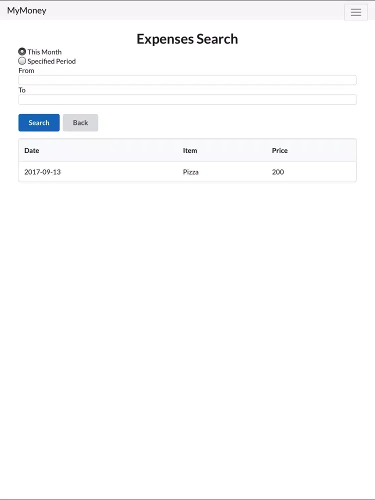 Скриншоты MyMoney Accounting iPad 