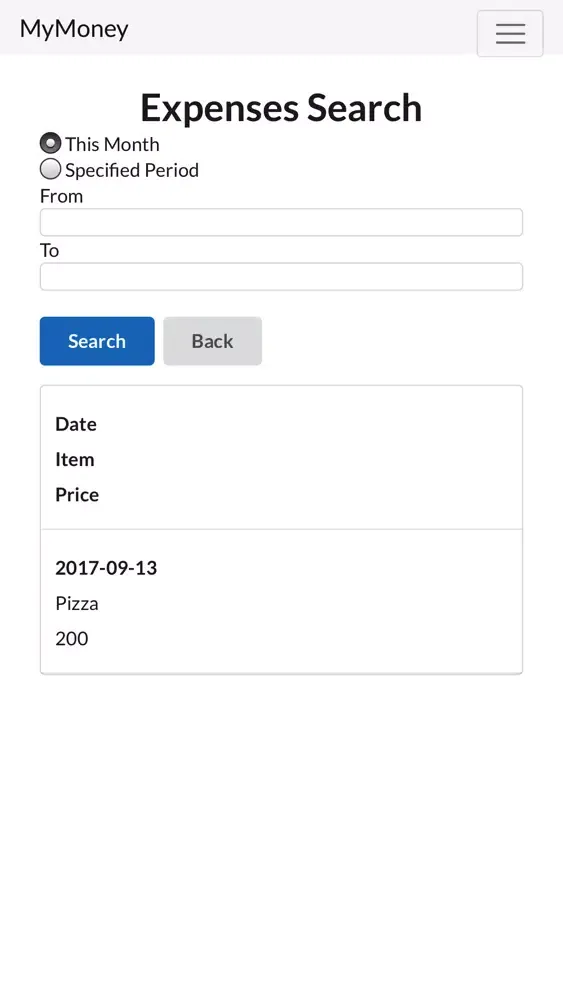 Скриншоты MyMoney Accounting