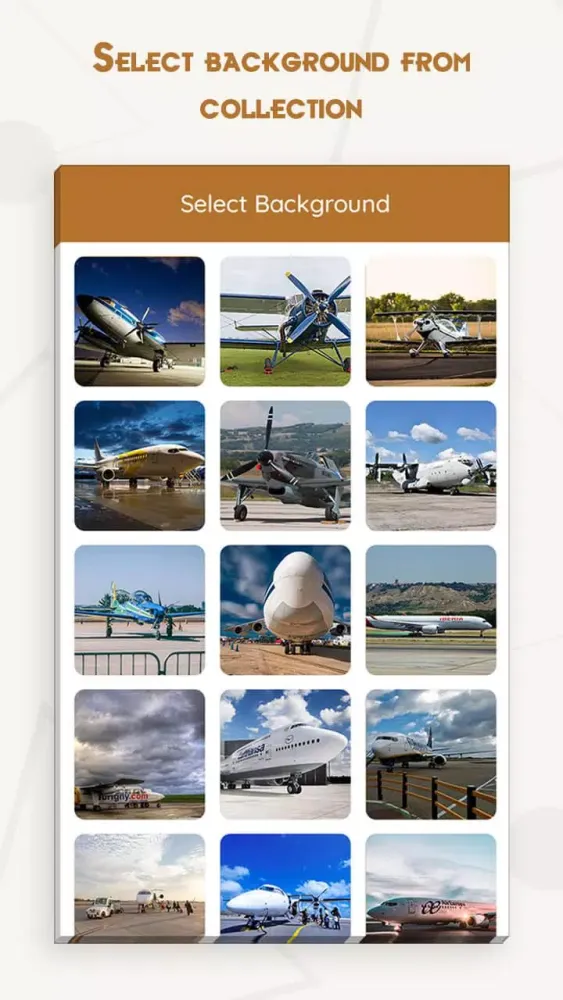 Airplane Photo Editor Screenshots