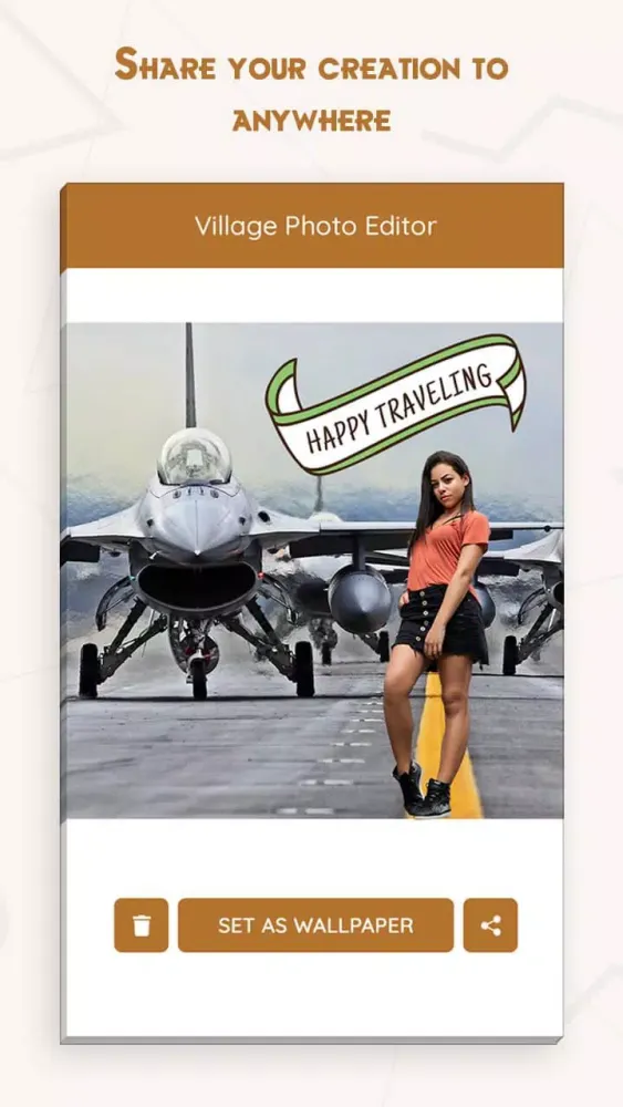 Airplane Photo Editor Screenshots