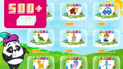 ภาพหน้าจอของ Busy Kids: Painter. Draw&Color