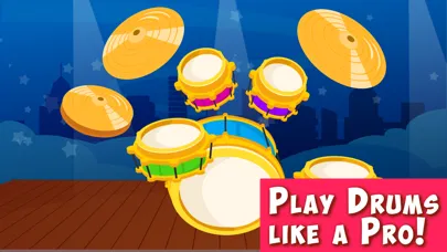 Tangkapan skrin Drums for girls & boys 2-6 yo