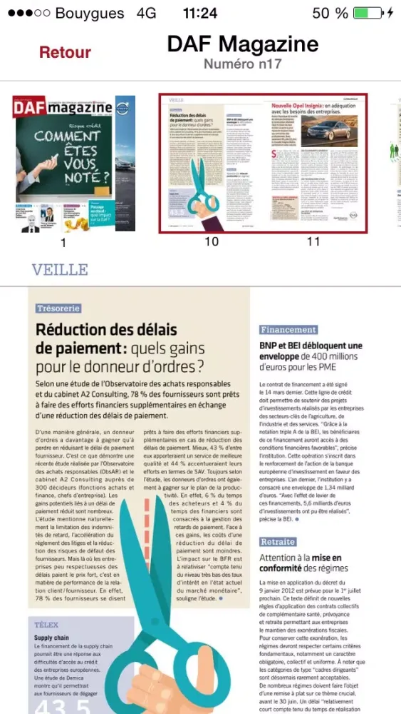 DAF Magazine Screenshots