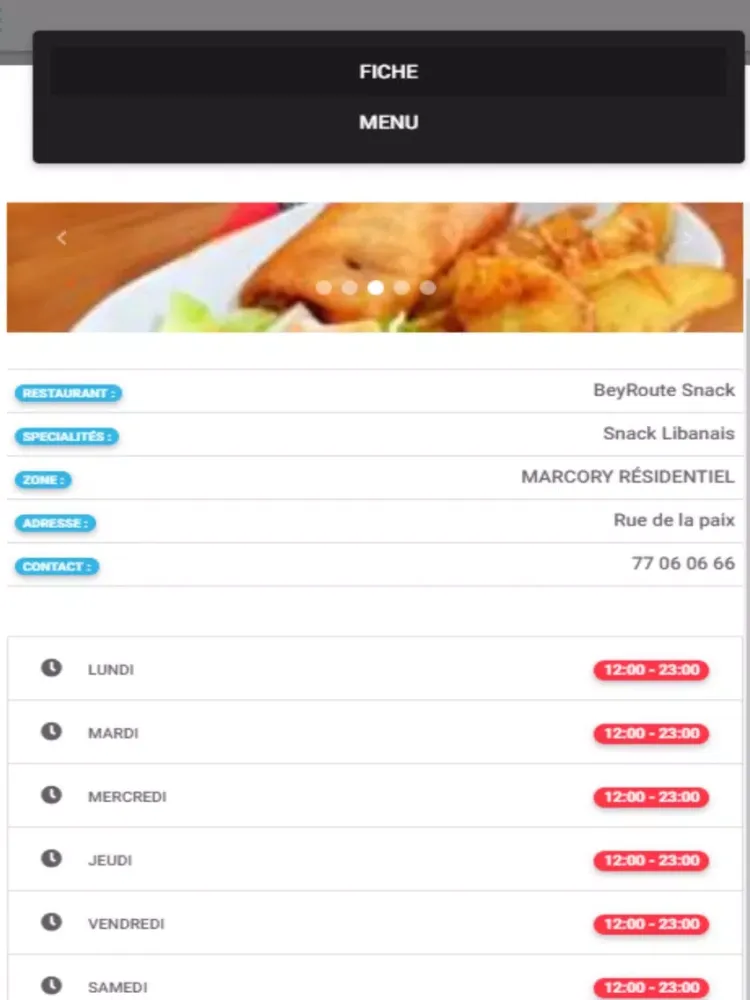 Capturas de pantalla de SmartInfo CI iPad 