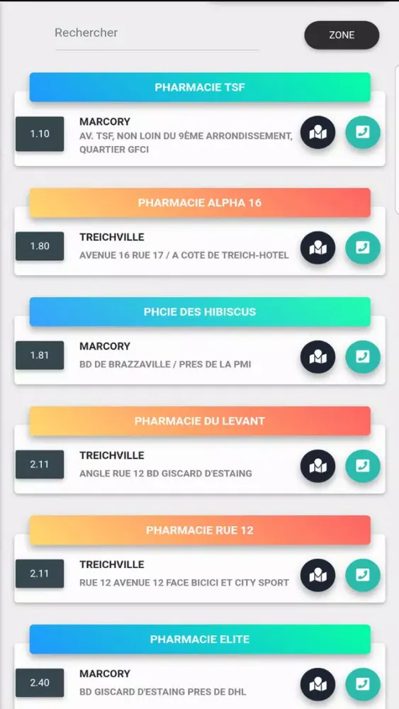 Capturas de pantalla de SmartInfo CI