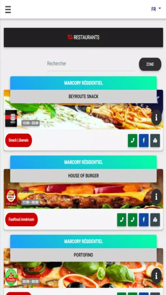 Capturas de pantalla de SmartInfo CI