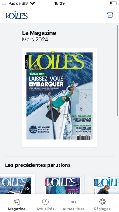 Voiles et Voiliers Ekran Görüntüleri