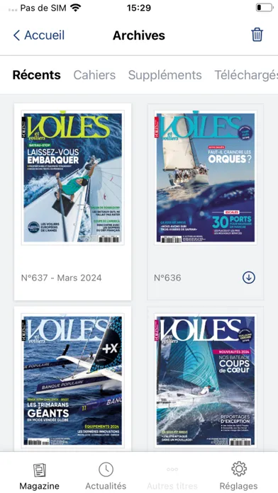 Voiles et Voiliers Ekran Görüntüleri