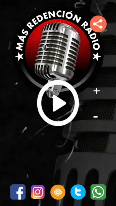 Tangkapan skrin Radio Mas Redención